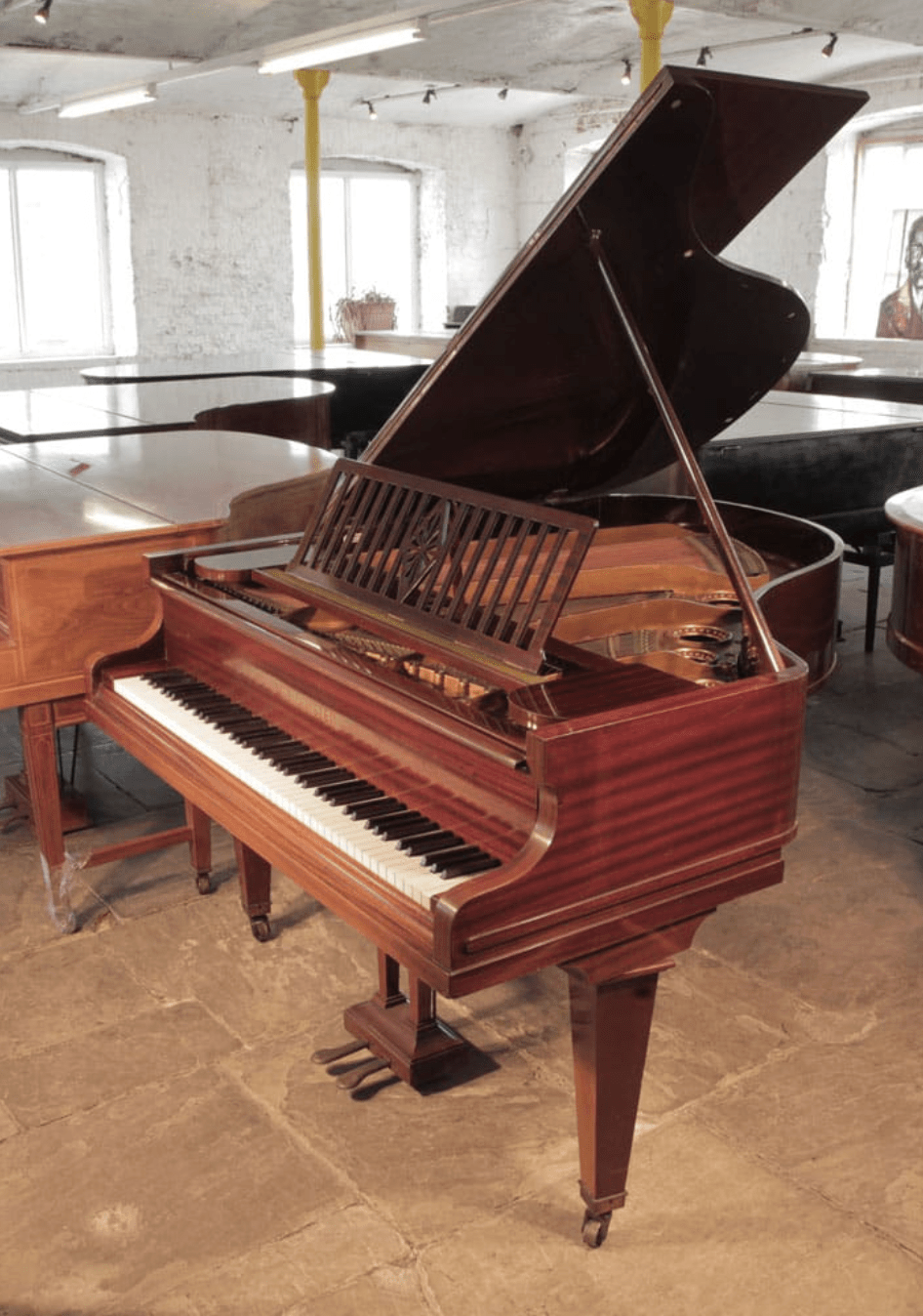 C. Bechstein Model L 演奏三角鋼琴（1928 年，桃花心木）NT$658,000