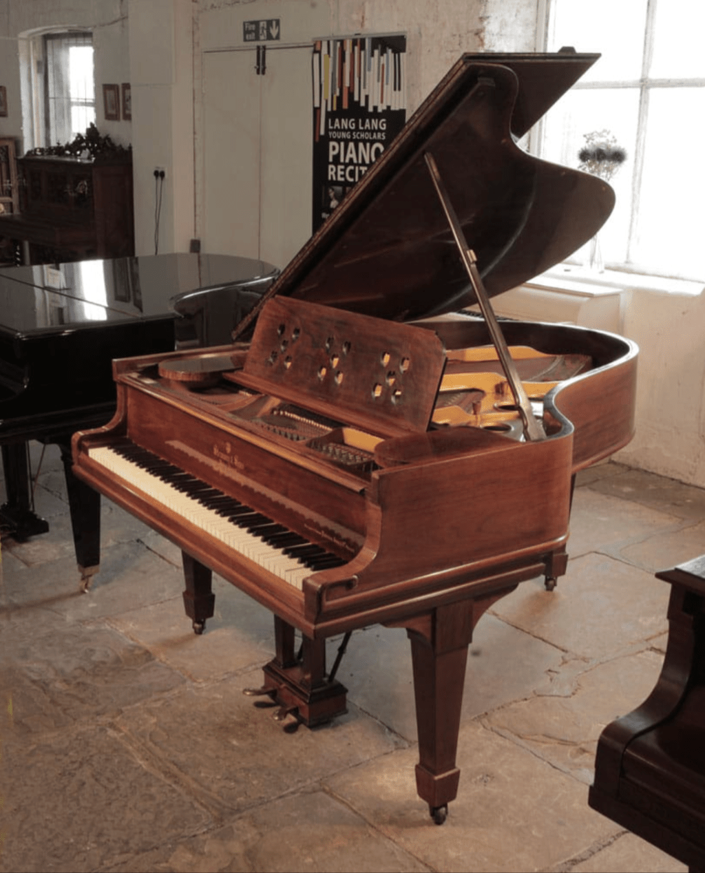 量身訂製 Steinway Model O 三角鋼琴（1903 年｜拋光玫瑰木）NT$1,448,000